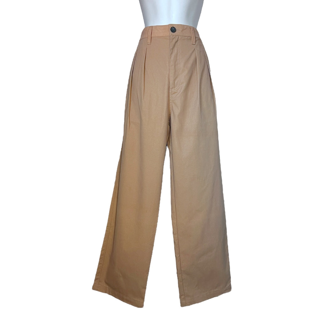 Mara Hoffman Monte Khaki Recycled Cotton Chino Trousers – US8 (UK12) – pre-loved