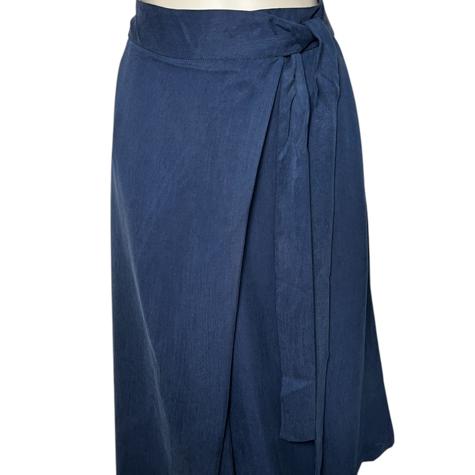 Kobi Halperin Capri Wide-Leg Wrap Shorts – High-Rise Long Culottes, US8 (UK12)