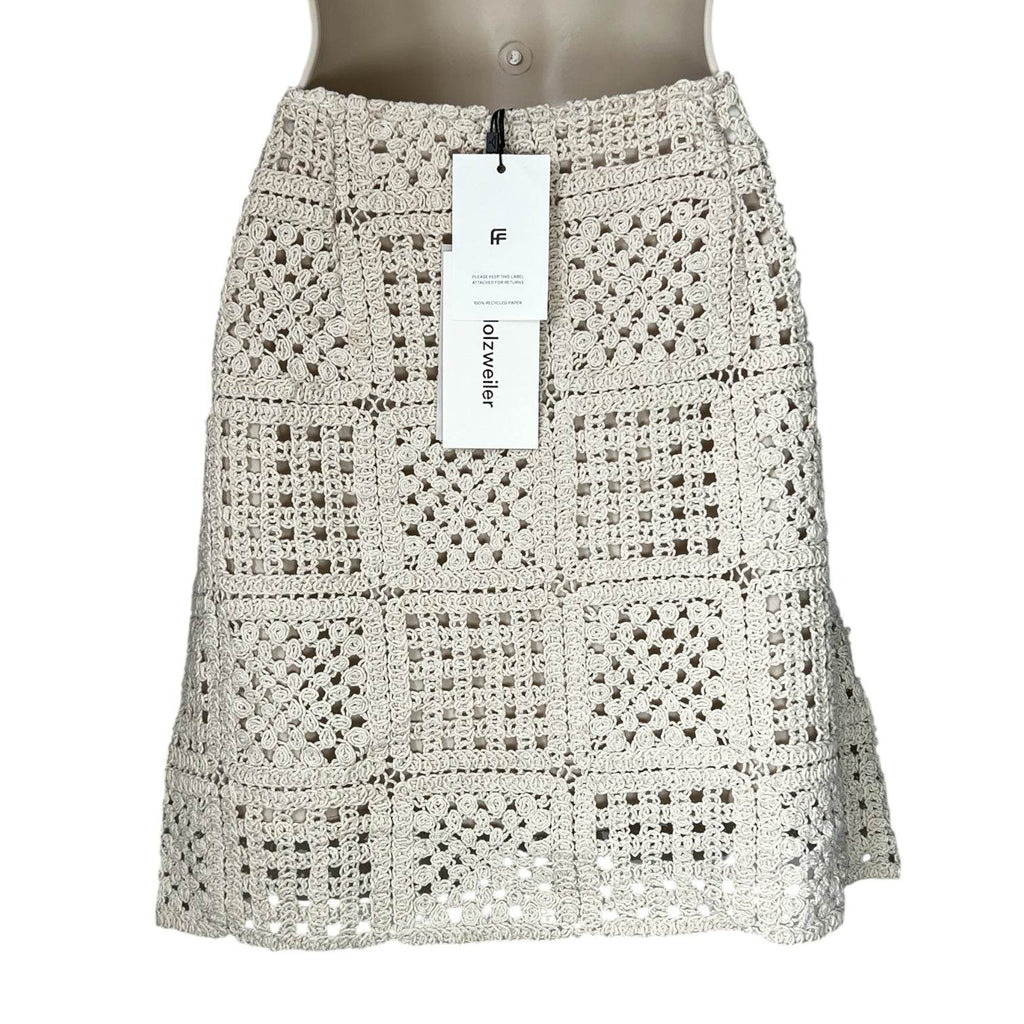 Holzweiler Crochet Mini Skirt – S – pre-loved