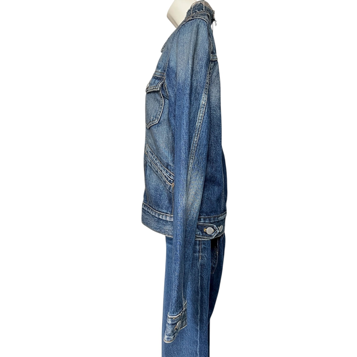 BLK DNM 18 BFMDP01 Davis Blue Denim Jacket – M