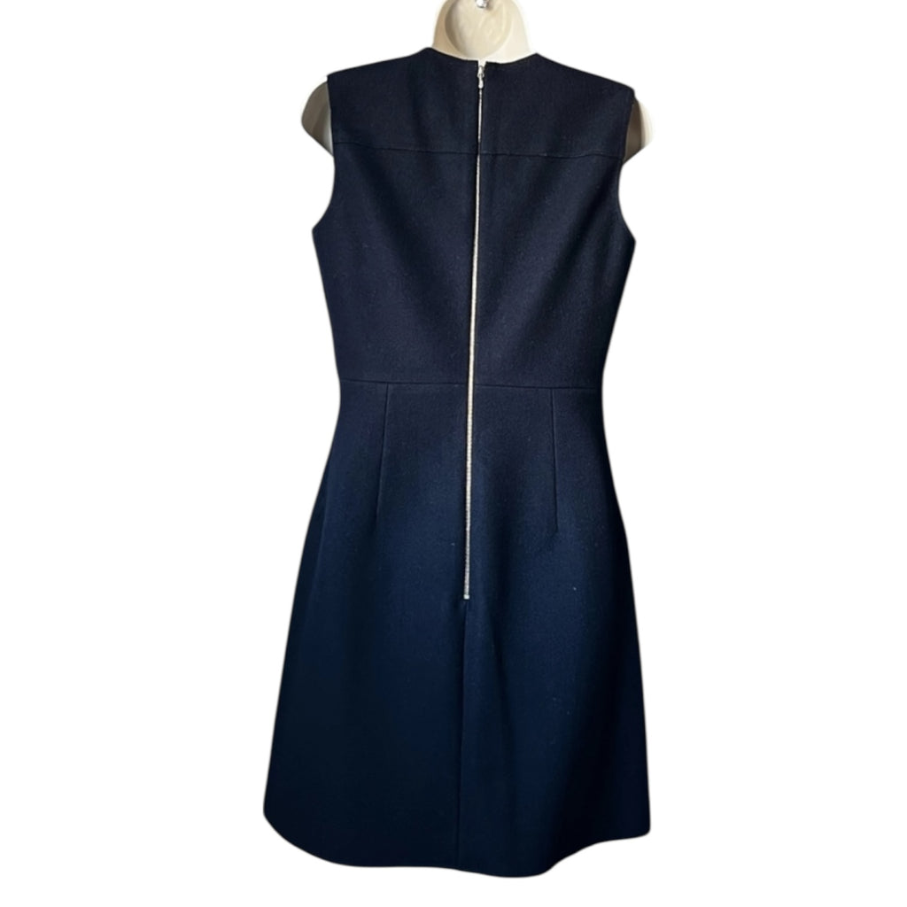Victoria Beckham Wool Sleeveless Mini Dress – UK10 – pre-loved