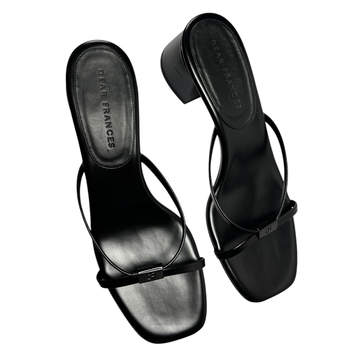 Dear Frances Patti Slide Sandal – Black, EU 39
