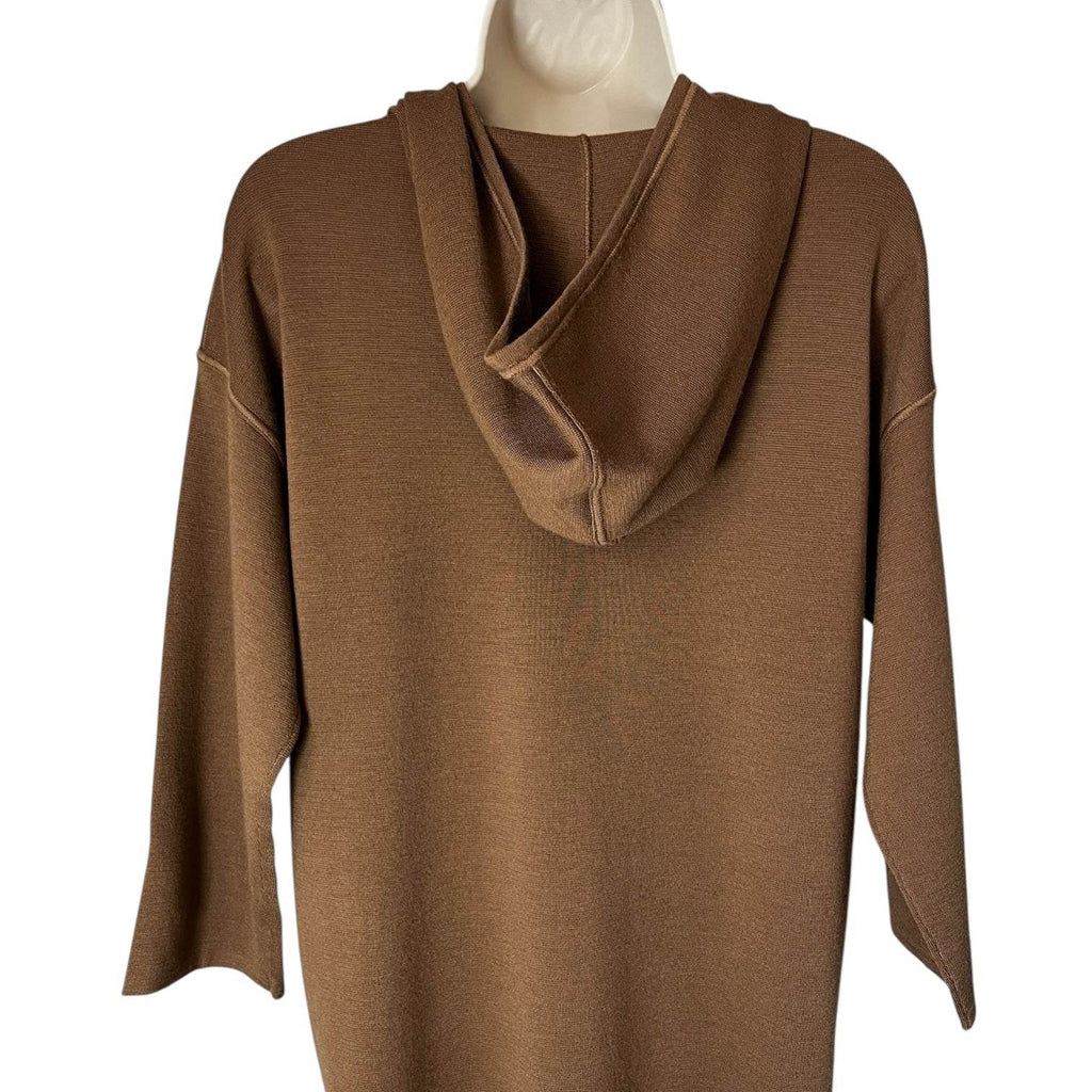 MaxMara Wool Hooded Midi Lounge Dress – S – pre-loved