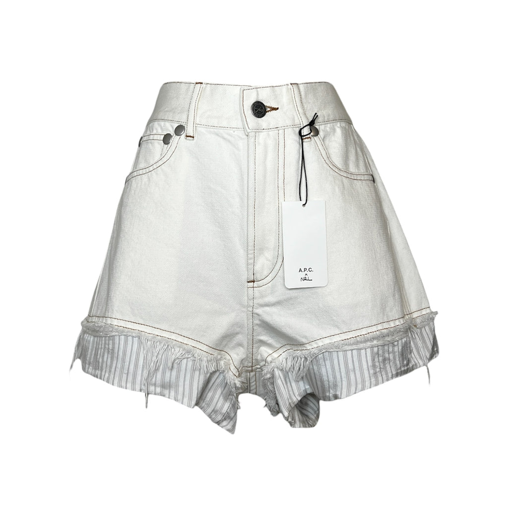 A.P.C. x Natacha Ramsay-Levi Denim Mini Shorts – FR38 (UK10) – pre-loved