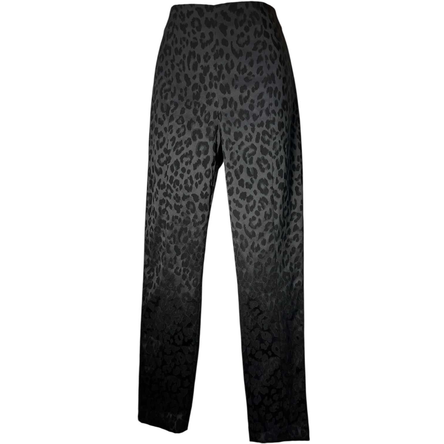 Veronica Beard Honolulu Leopard Jacquard Tuxedo Trousers – Tailored Fit, US 4 – pre-loved