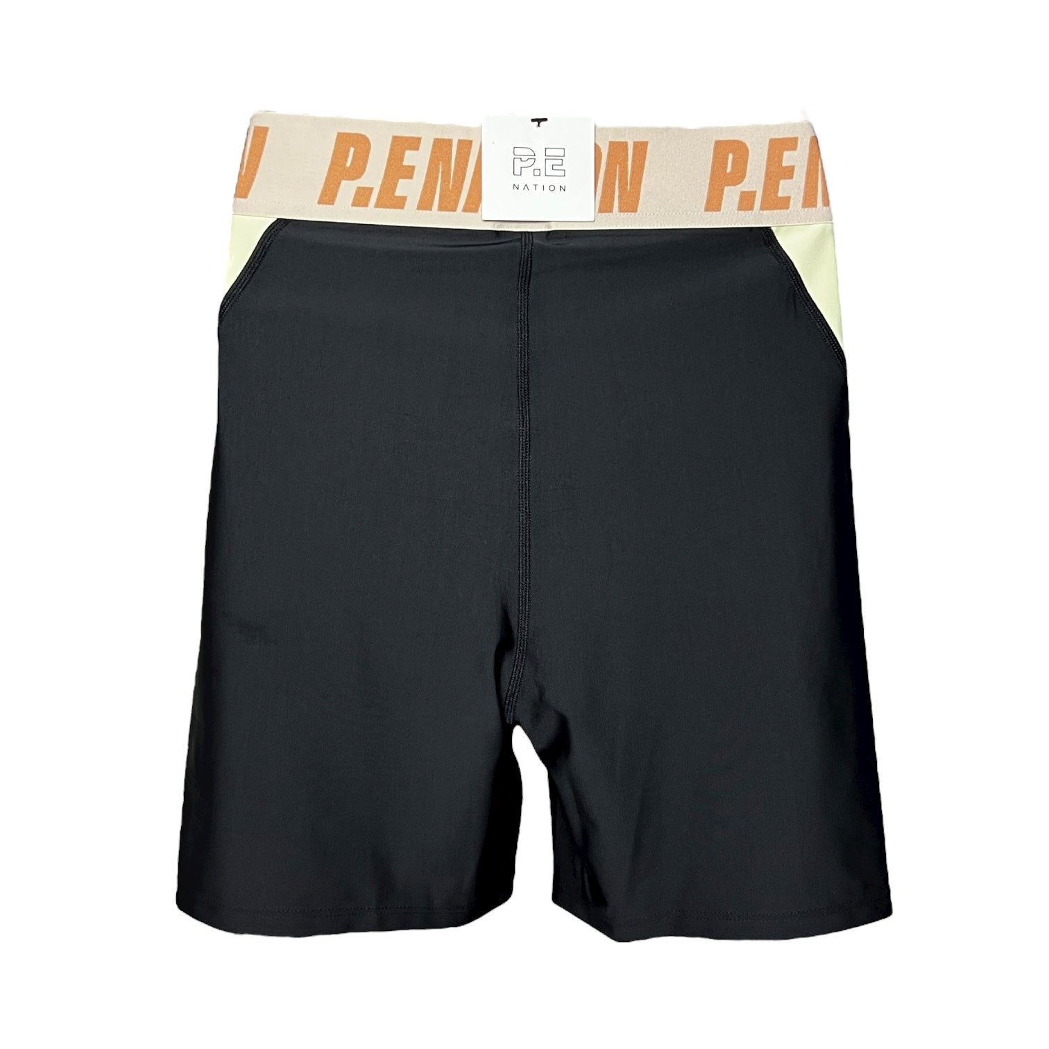 P.E Nation Freeman Logo Bike Shorts – L