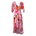Diane von Furstenberg Eloise Silk-Viscose Crepe Wrap Midi Dress – Floral, Size XS – pre-loved