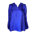 Lisou Ines Silk Peter Pan Collar Blouse – UK6 – pre-loved