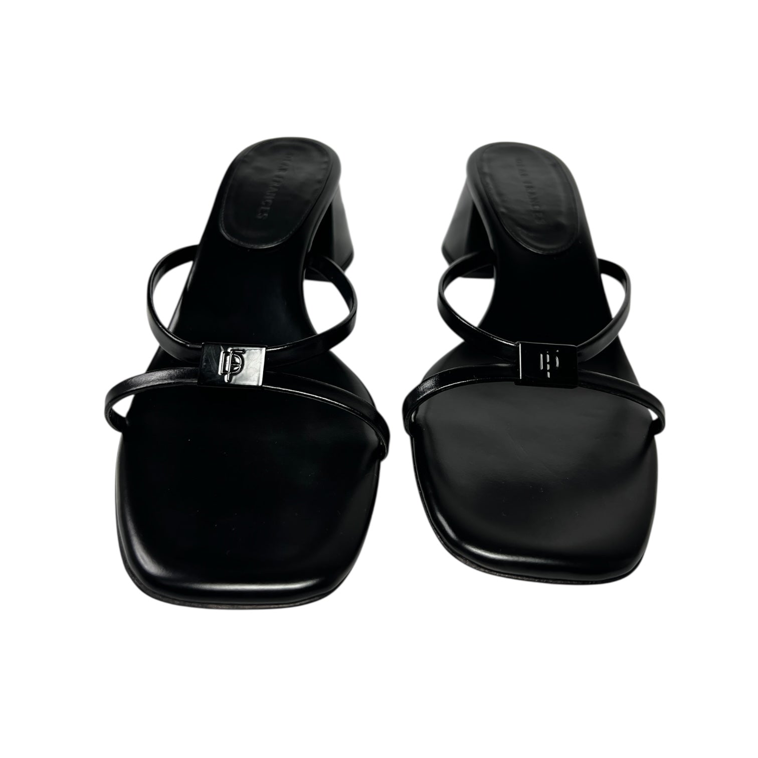 Dear Frances Patti Slide Sandal – Black, EU 39
