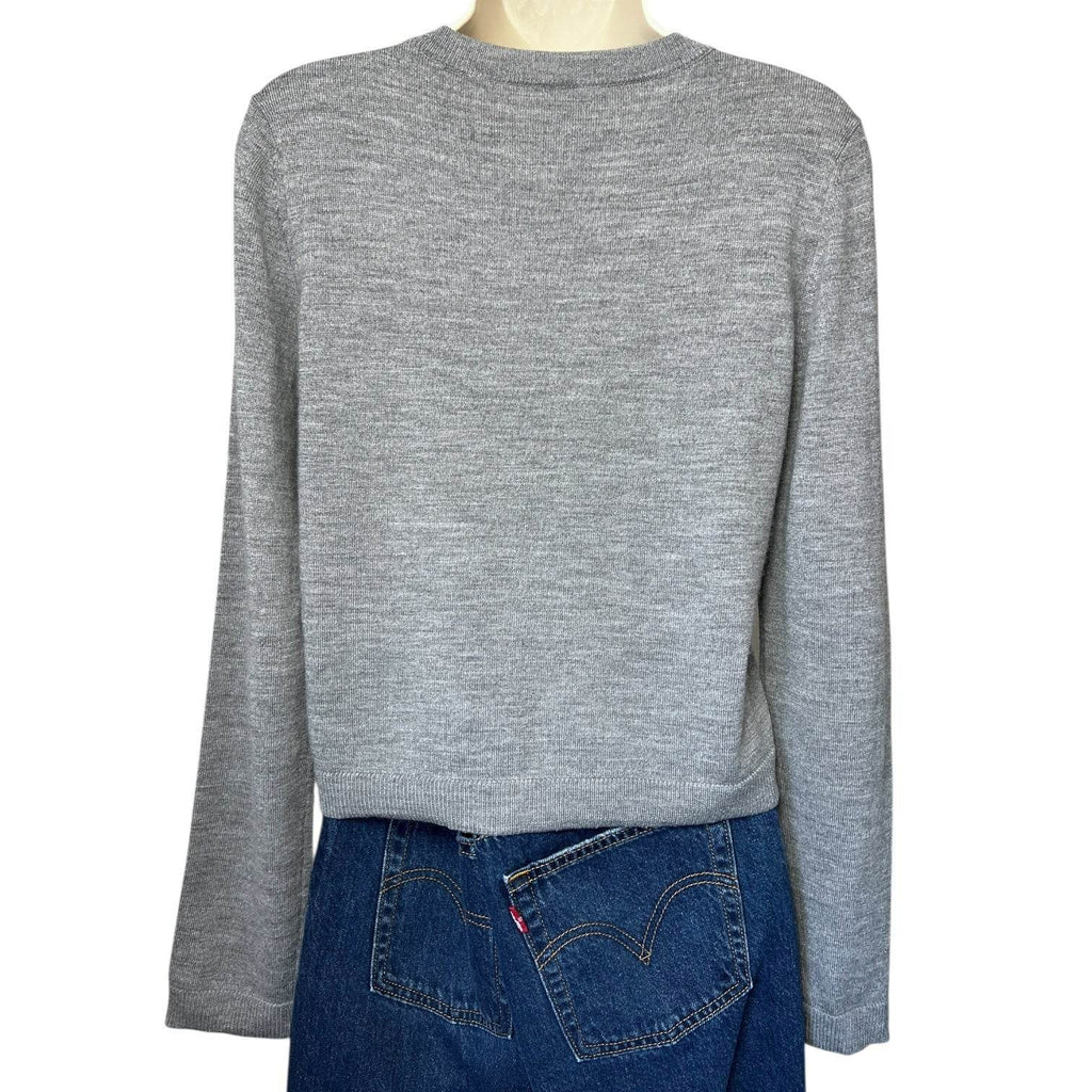 Alice + Olivia x The Beatles Wool Jumper – “All You Need Is Love” Embroidery, L – pre-loved