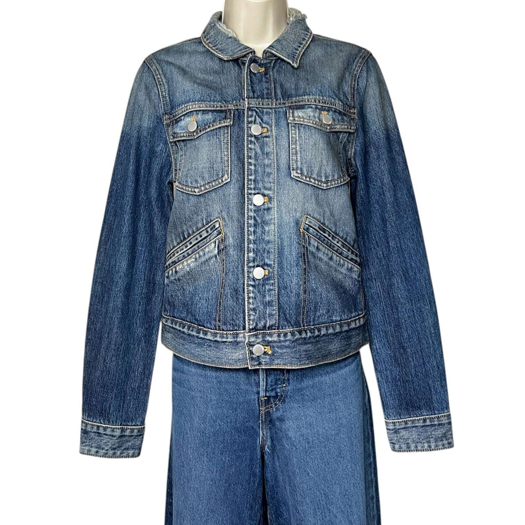 BLK DNM 18 BFMDP01 Davis Blue Denim Jacket – M