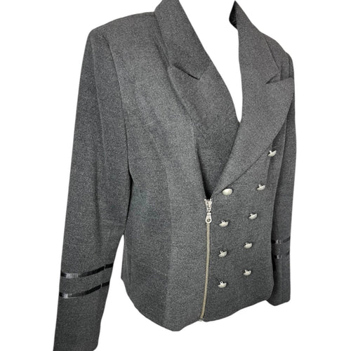 Anine Bing Tailored Military Zip Jacket – L – pre-loved