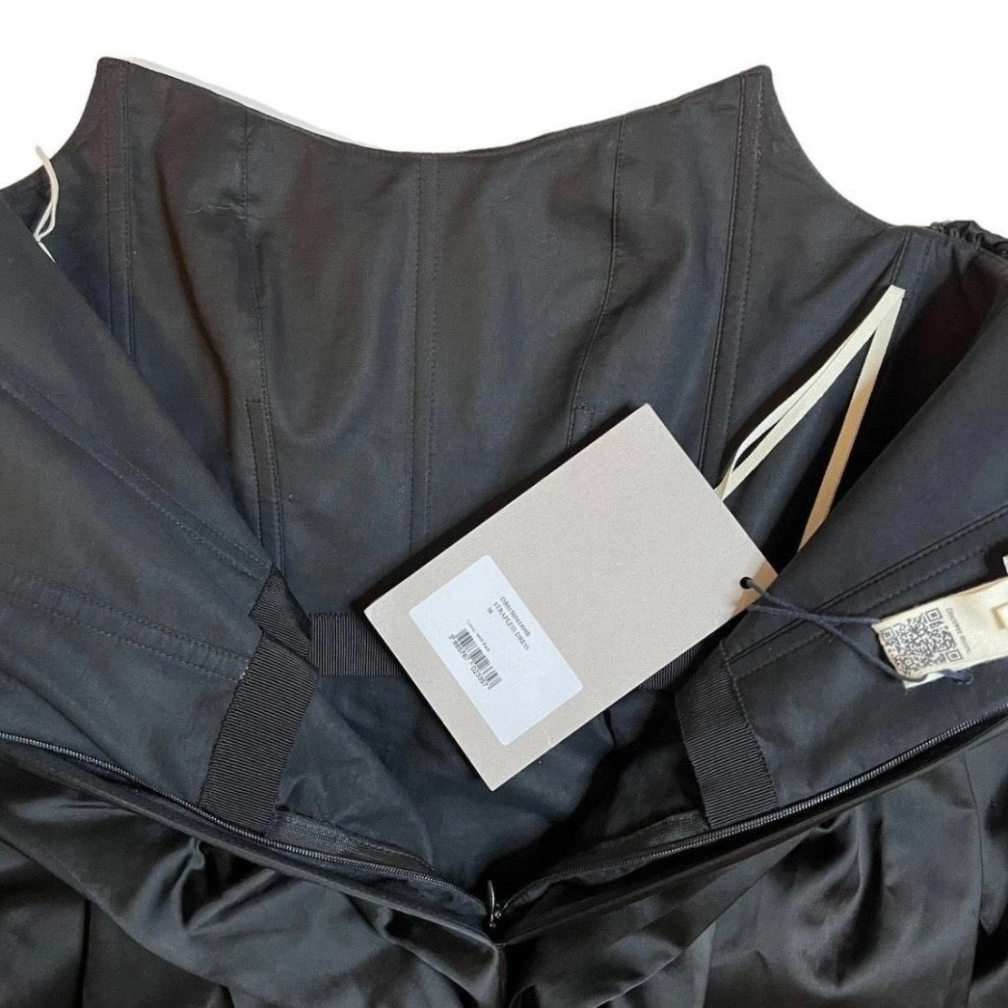 Patou Strapless Satin Bubble Mini Dress – FR38 (UK10) – pre-loved