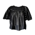 Isabel Marant Metallic Cropped Swing Top – FR34 (UK6) – pre-loved