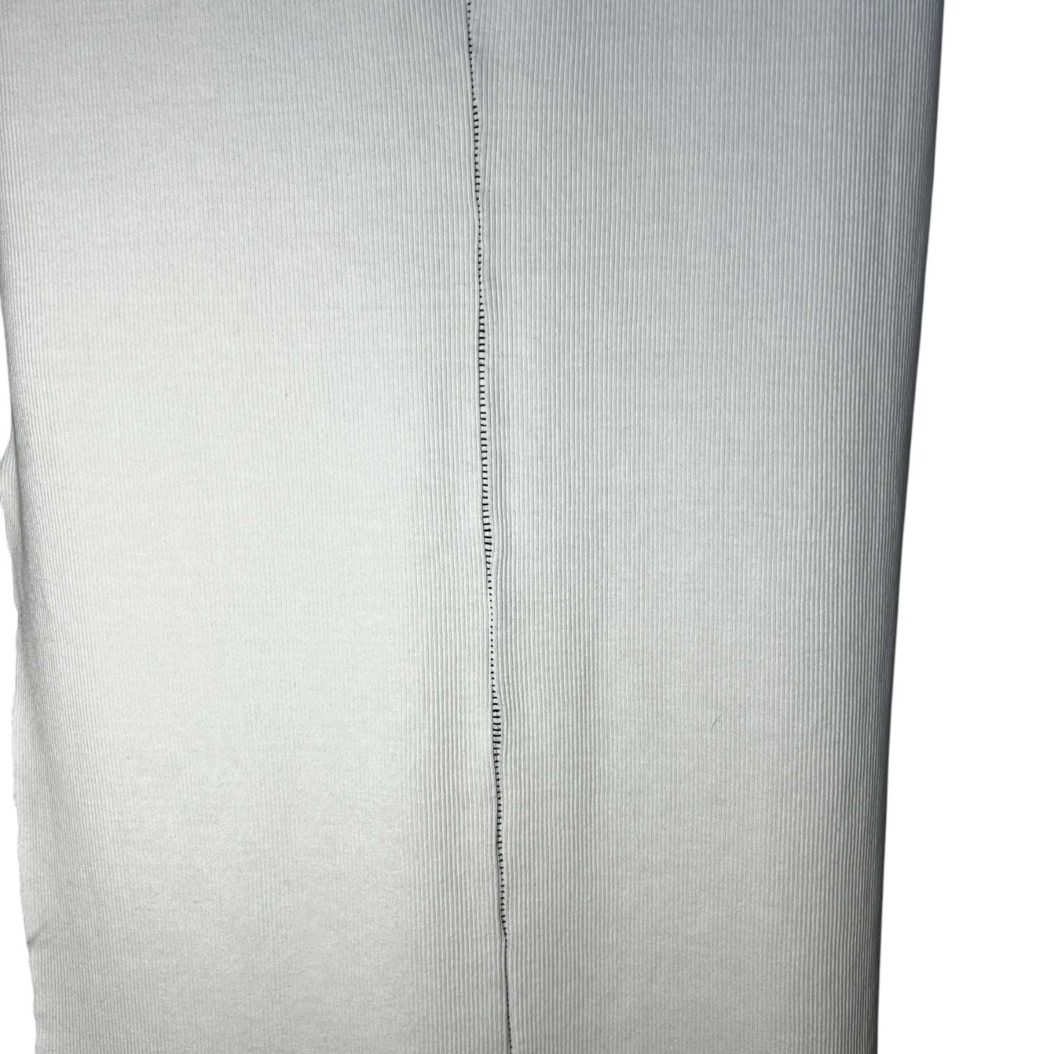 Thom Krom Ribbed Maxi Tank Dress – Off-White, L – pre-loved