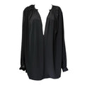 Joseph Silk Carlton Keyhole Long Sleeve Blouse – FR38 – pre-loved
