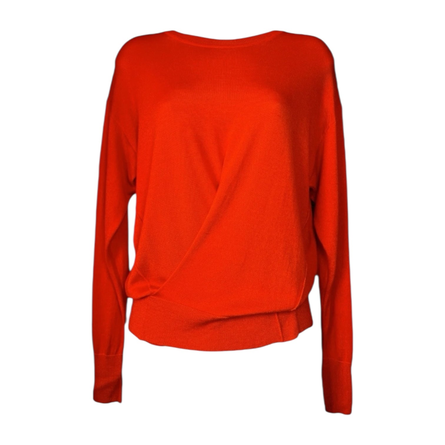 Isabel Marant Cashmere Silk Knit Jumper – Faux Wrap Sweater, FR36 – pre-loved
