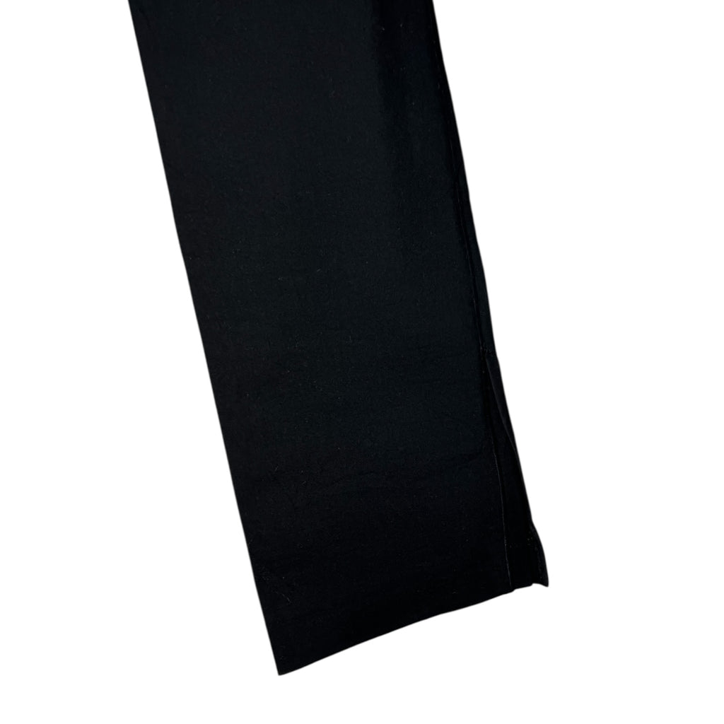 Isabel Marant Black High-Rise Cropped Cigarette Trousers – FR40 (UK12)