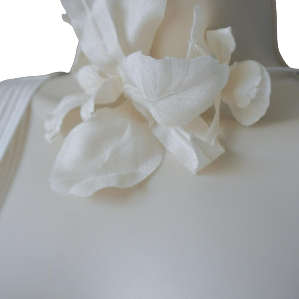 Zimmermann The Corsage Linen Orchid Belt Midi Dress – Sz2 (UK12) – pre-loved