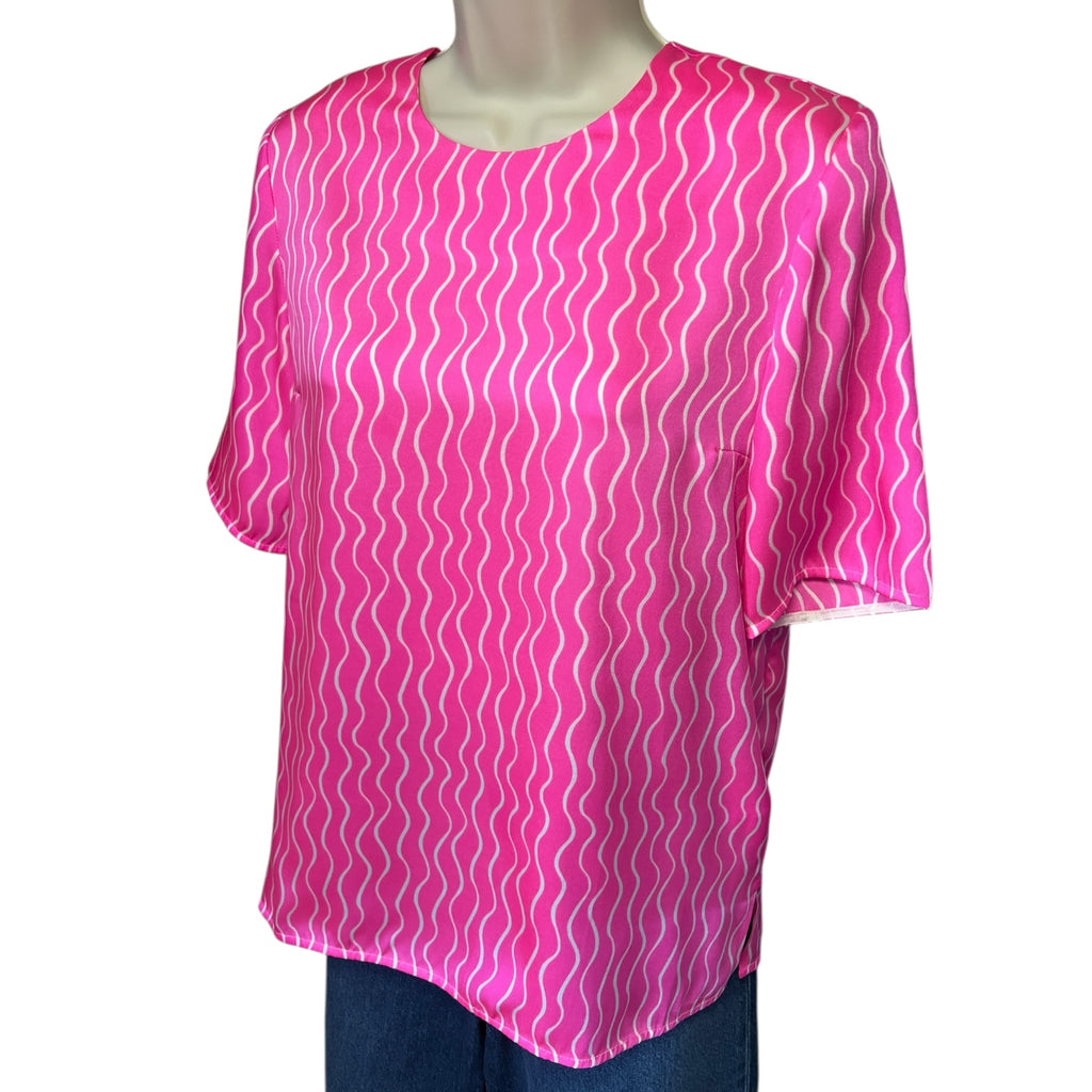 Victoria Beckham Pleated Back Blouse – UK8 – pre-loved