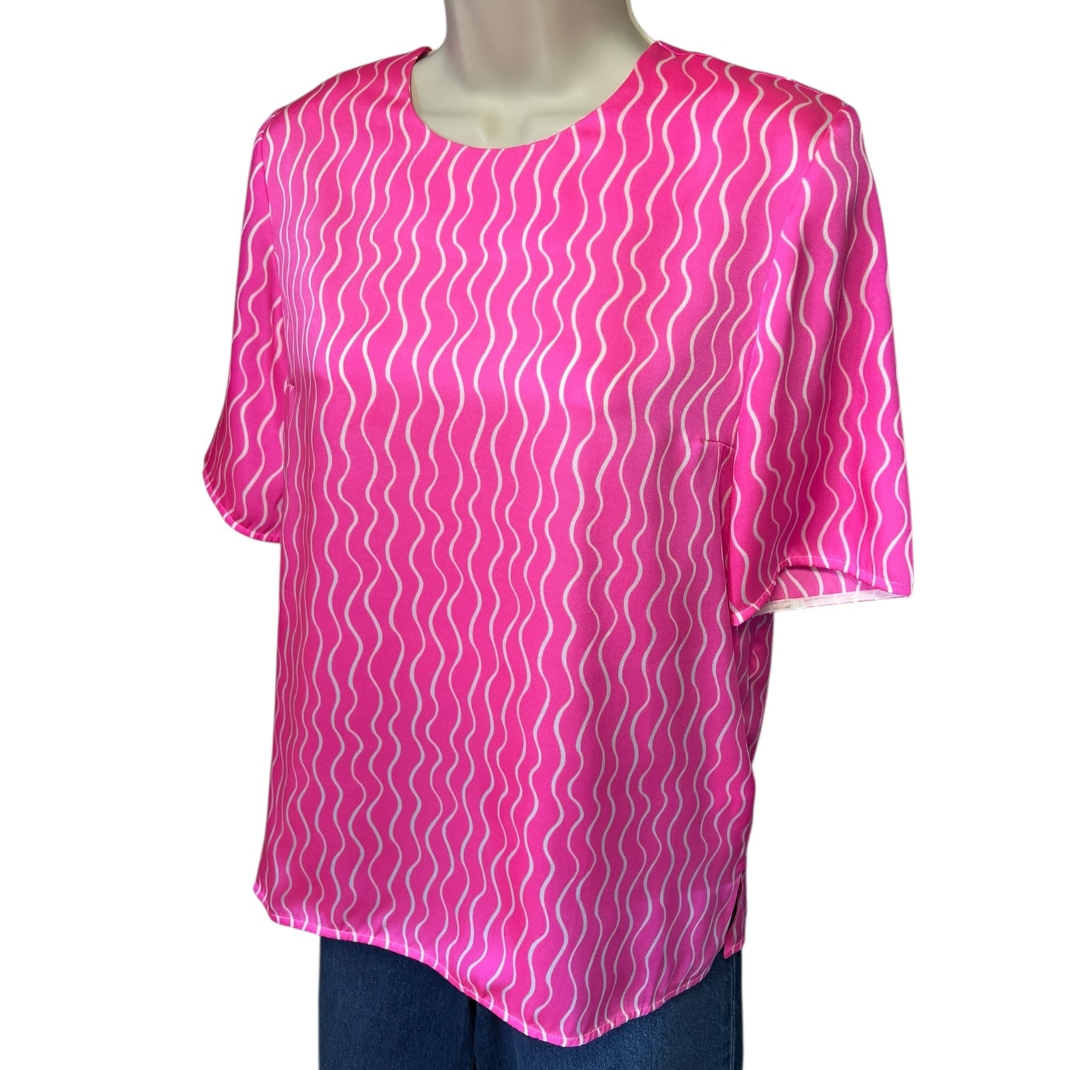Victoria Beckham Pleated Back Blouse – UK8