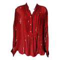 Isabel Marant Étoile Striped Voile Bib Blouse – Oversized Sheer Shirt, FR36 – pre-loved