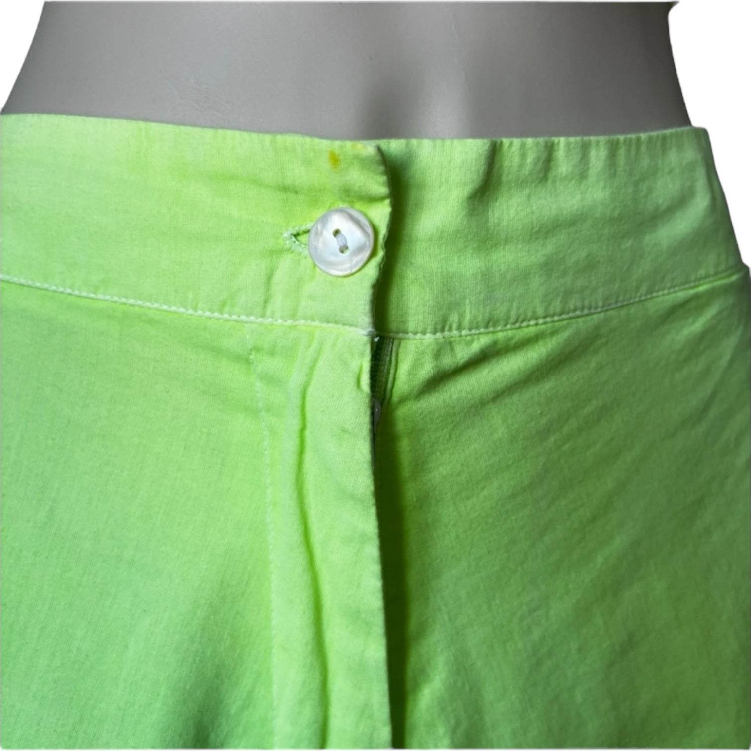 Juliet Dunn Embroidered Scalloped Mini Shorts – Size 1 (UK8) – pre-loved