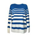 Chinti & Parker Increasing Stripe Wool-Cashmere Sweater – M