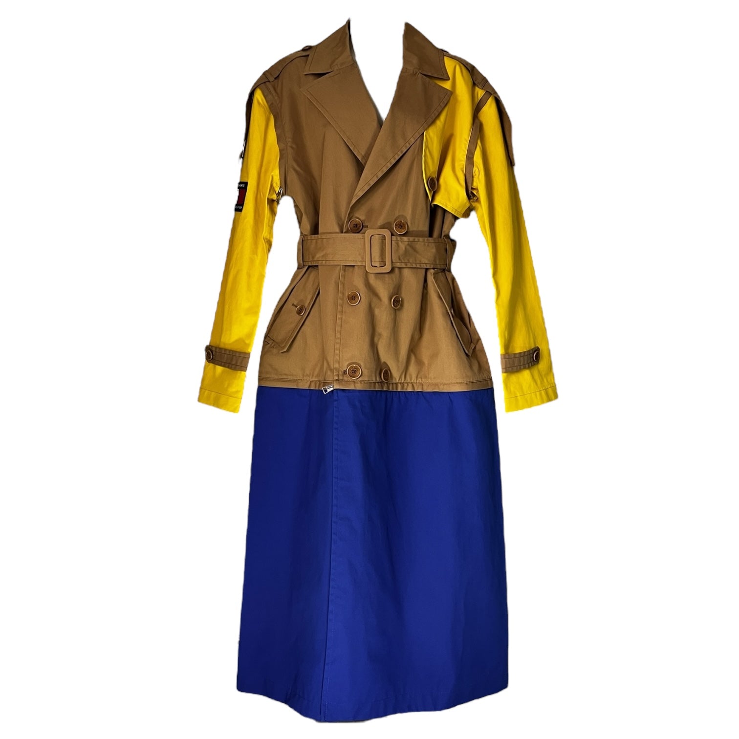 Tommy Hilfiger x Romeo Hunte Limited “It’s Just a Trench” Oversized Convertible Trench Coat - S – pre-loved