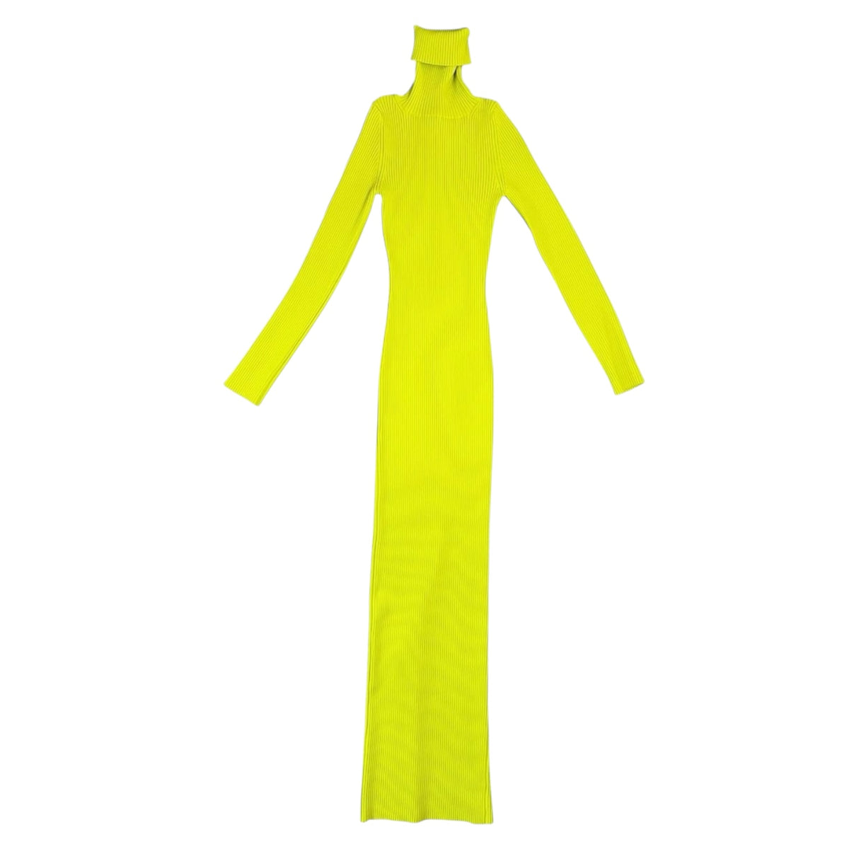 Vetements Neon Wool Maxi Dress – M – pre-loved