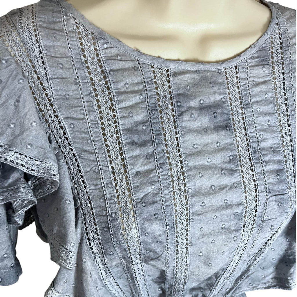 LoveShackFancy Natasha Tiered Mini Dress – M – pre-loved