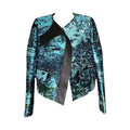 Proenza Schouler Tweed & Leather Cropped Boxy Jacket – US0 – pre-loved