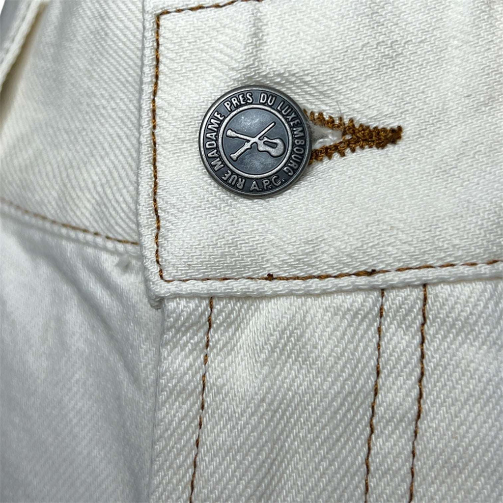A.P.C. x Natacha Ramsay-Levi Denim Mini Shorts – FR38 (UK10) – pre-loved