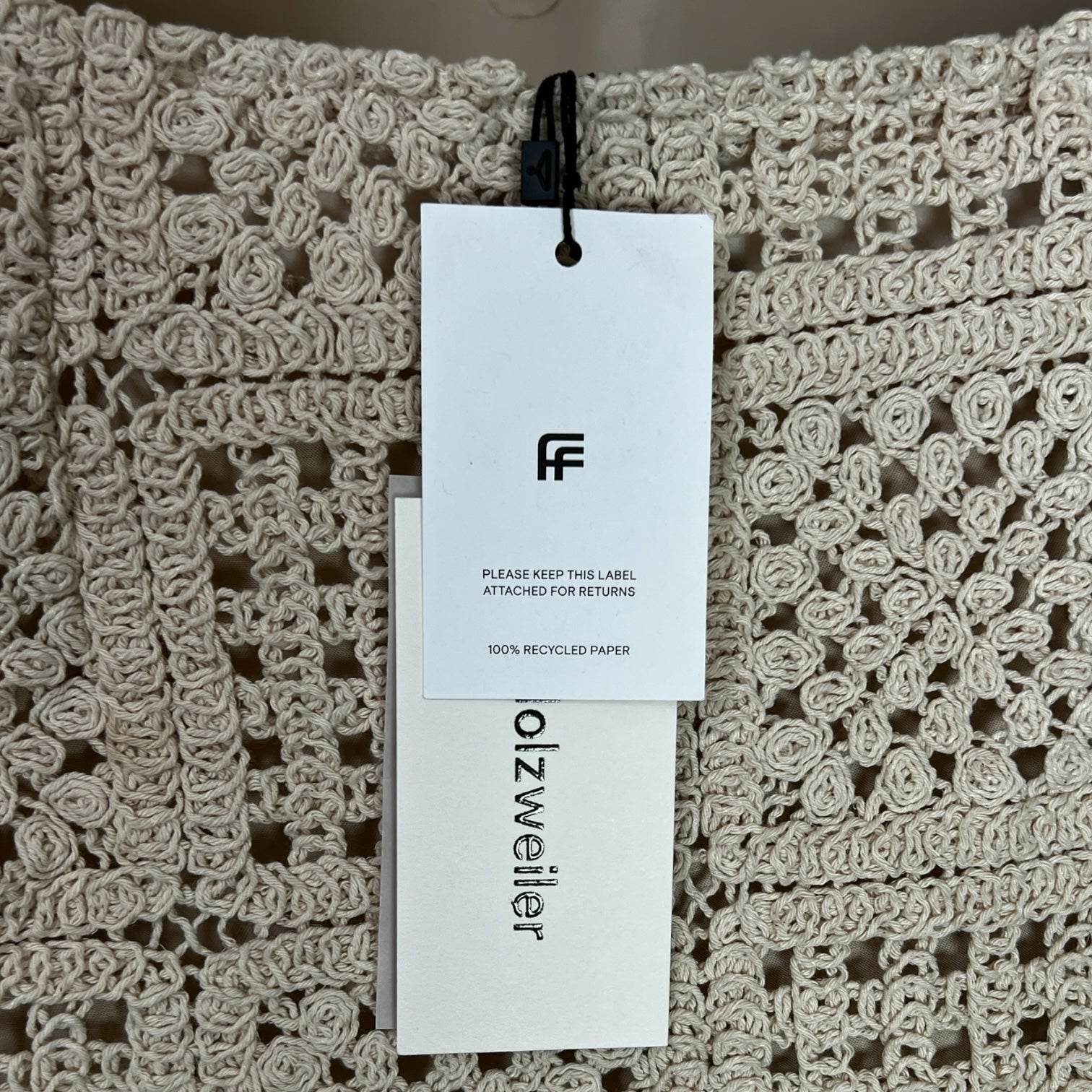Holzweiler Crochet Mini Skirt – S – pre-loved