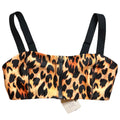P.E Nation Leopard Zip Sports Bra Top – Size M