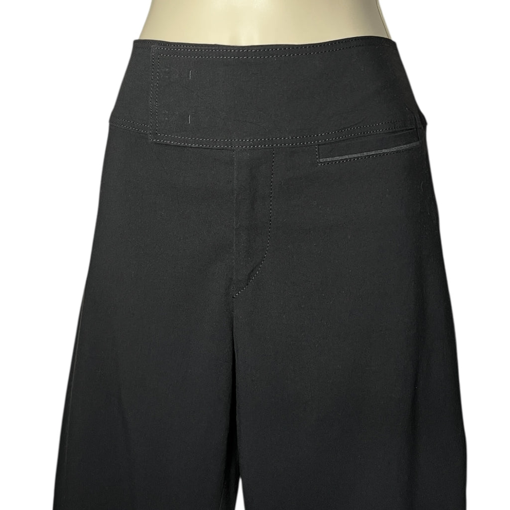 Isabel Marant Black High-Rise Cropped Cigarette Trousers – FR40 (UK12)