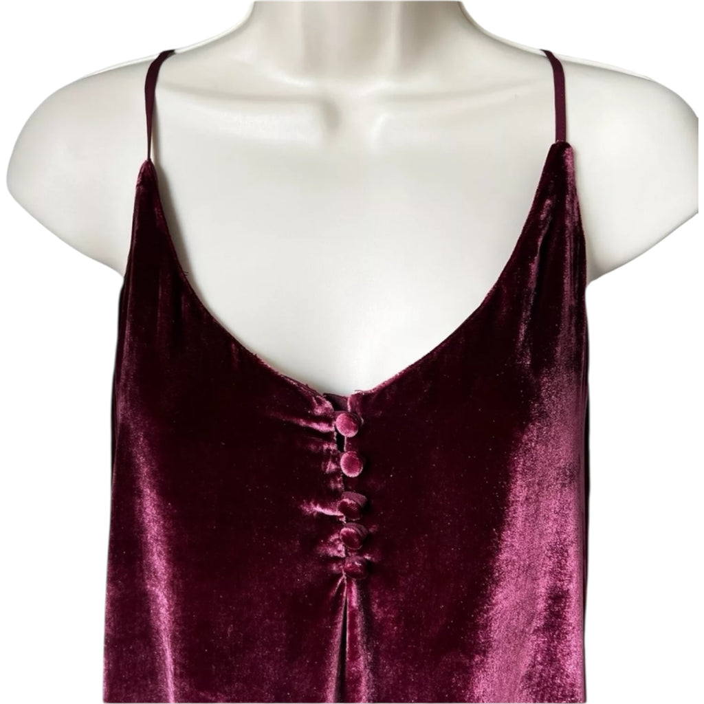Rails Mini Velvet Slip Dress – XS – pre-loved