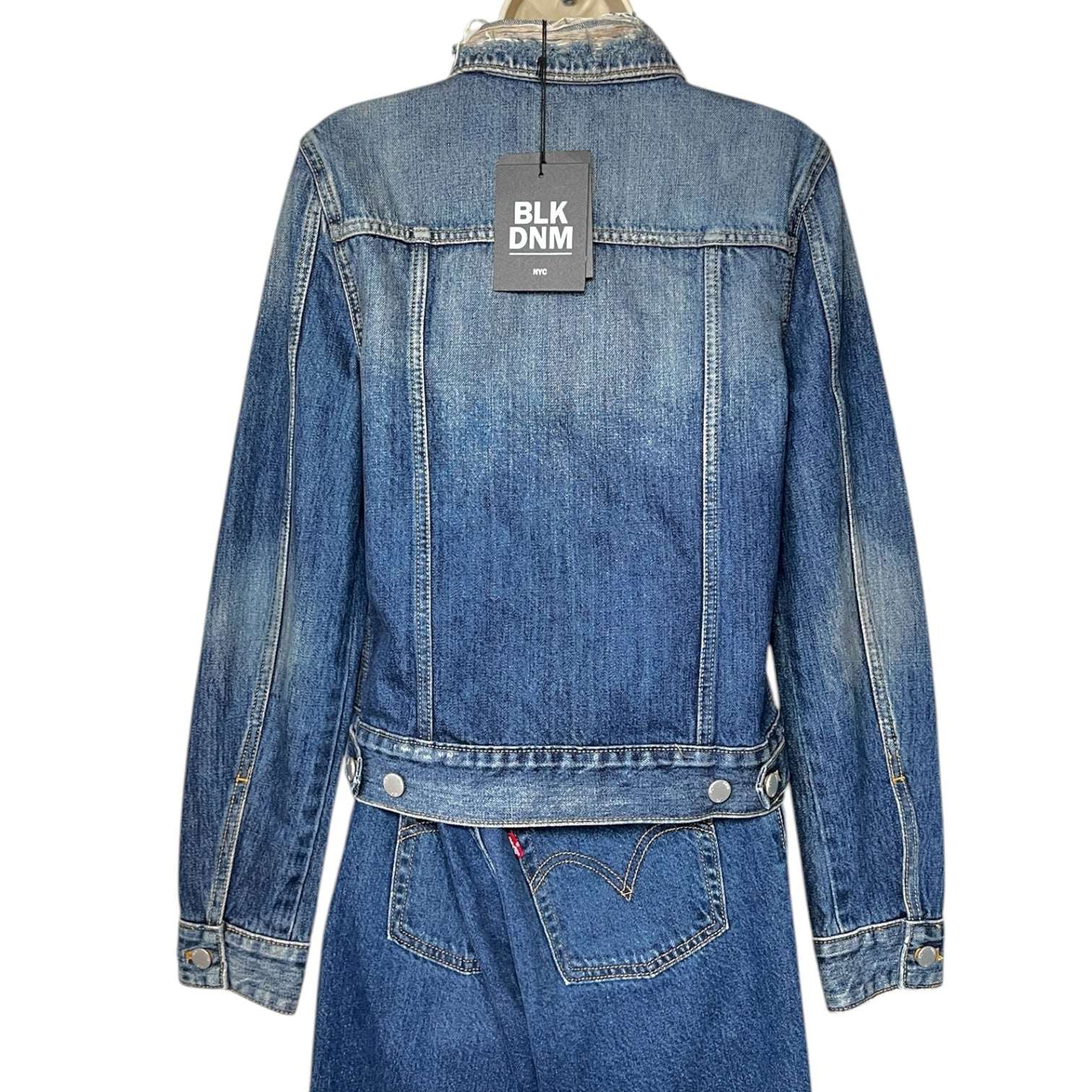 BLK DNM 18 BFMDP01 Davis Blue Denim Jacket – M