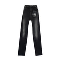 BLK DNM 22 BFPDJ49 Maurice Black Mid-Rise Skinny Jeans – W32 L32