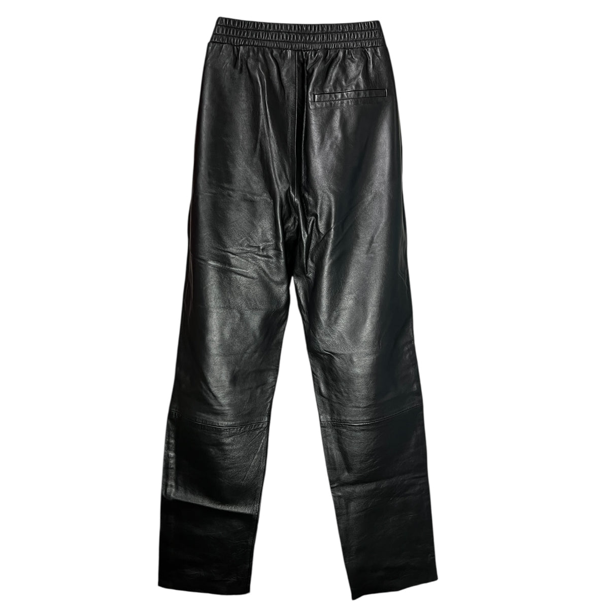 Maje Leather Tuxedo Stripe Jogger Pants – UK8 (Based on Measurements) – pre-loved