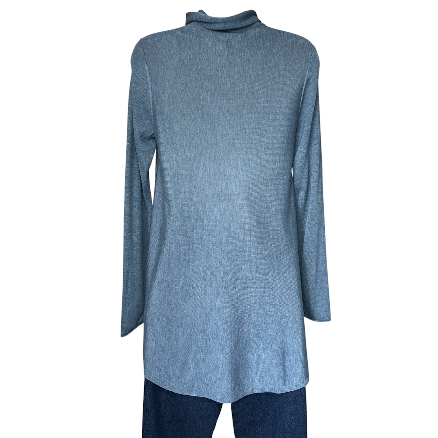 Eileen Fisher Cowl Neck Merino Wool Lightweight Oversized Knit Jumper – XS – pre-loved