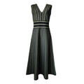 MaxMara Biavo Chevron Knit Midi Dress – M – pre-loved