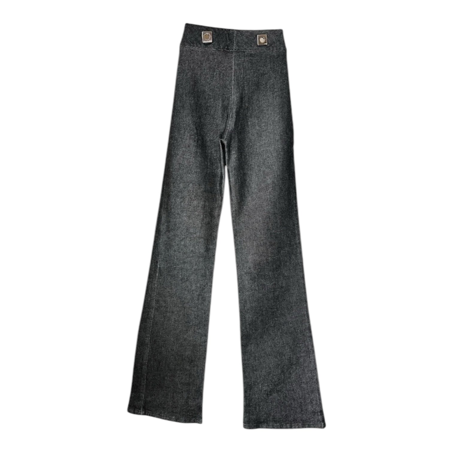 Vintage Fendi High Rise Logo Cut-Out Bootcut Jeans – 30 – pre-loved