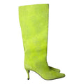 By Far Stevie Green Suede Knee-High Boots – EU 39