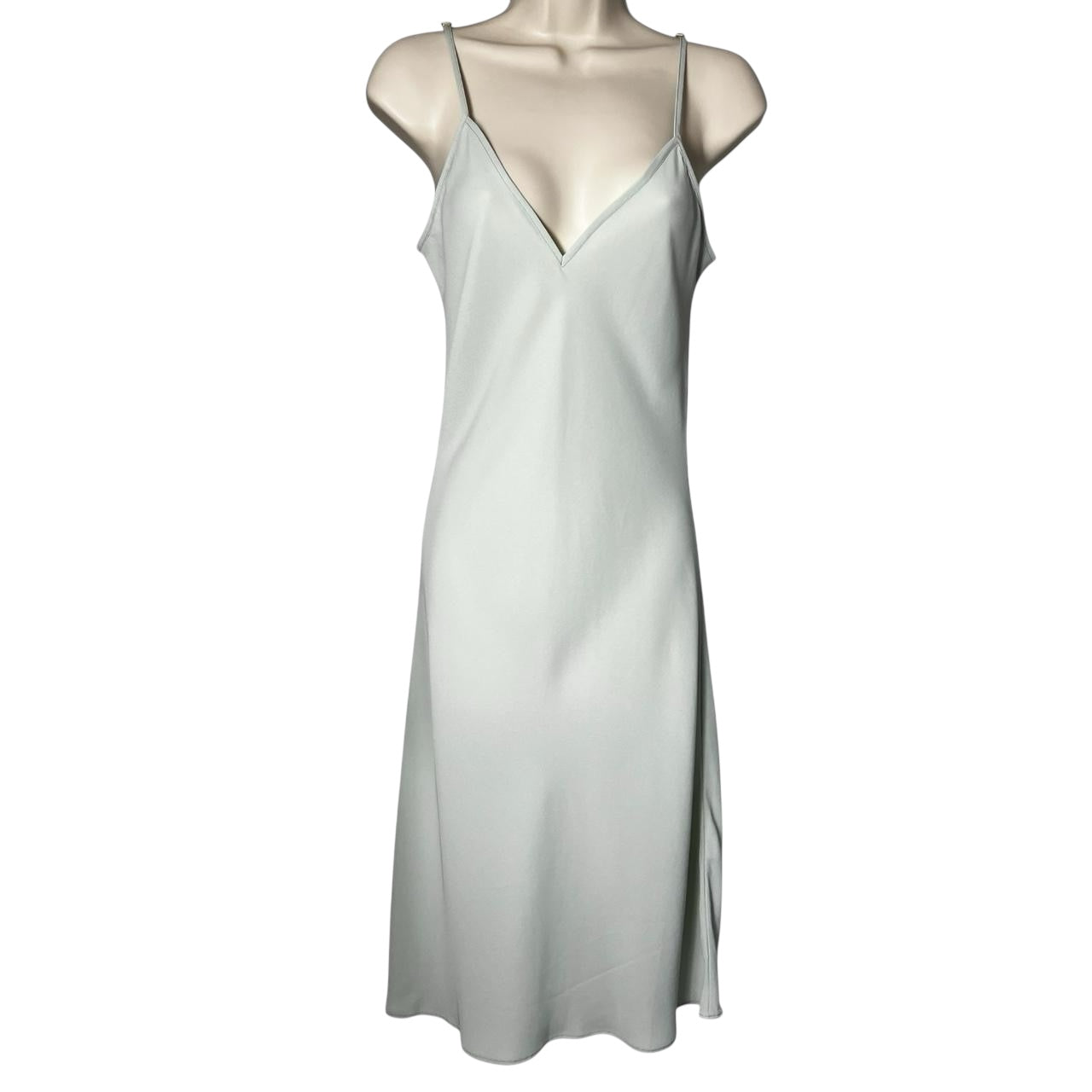 Stine Goya Metallic Stripe Relaxed Midi Dress – S – pre-loved