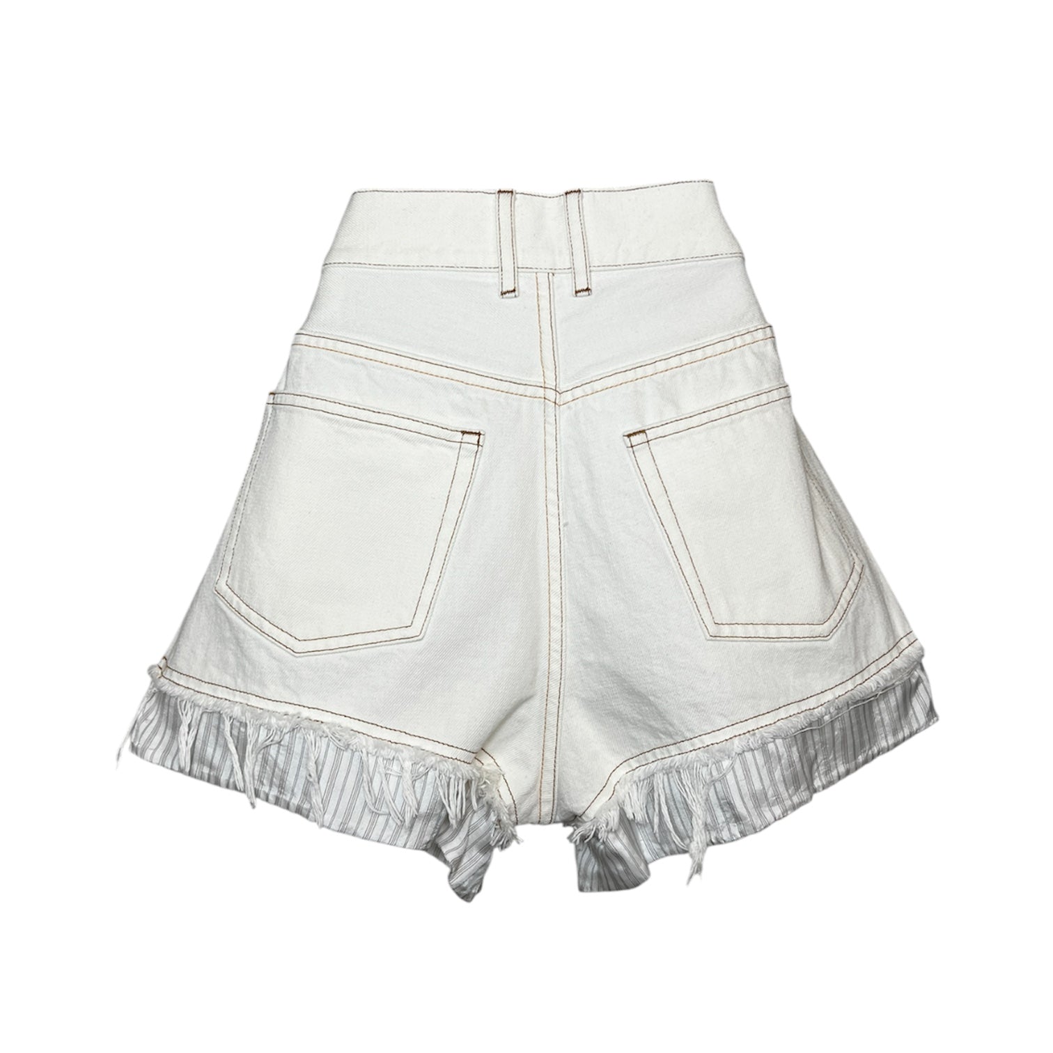 A.P.C. x Natacha Ramsay-Levi Denim Mini Shorts – FR38 (UK10) – pre-loved