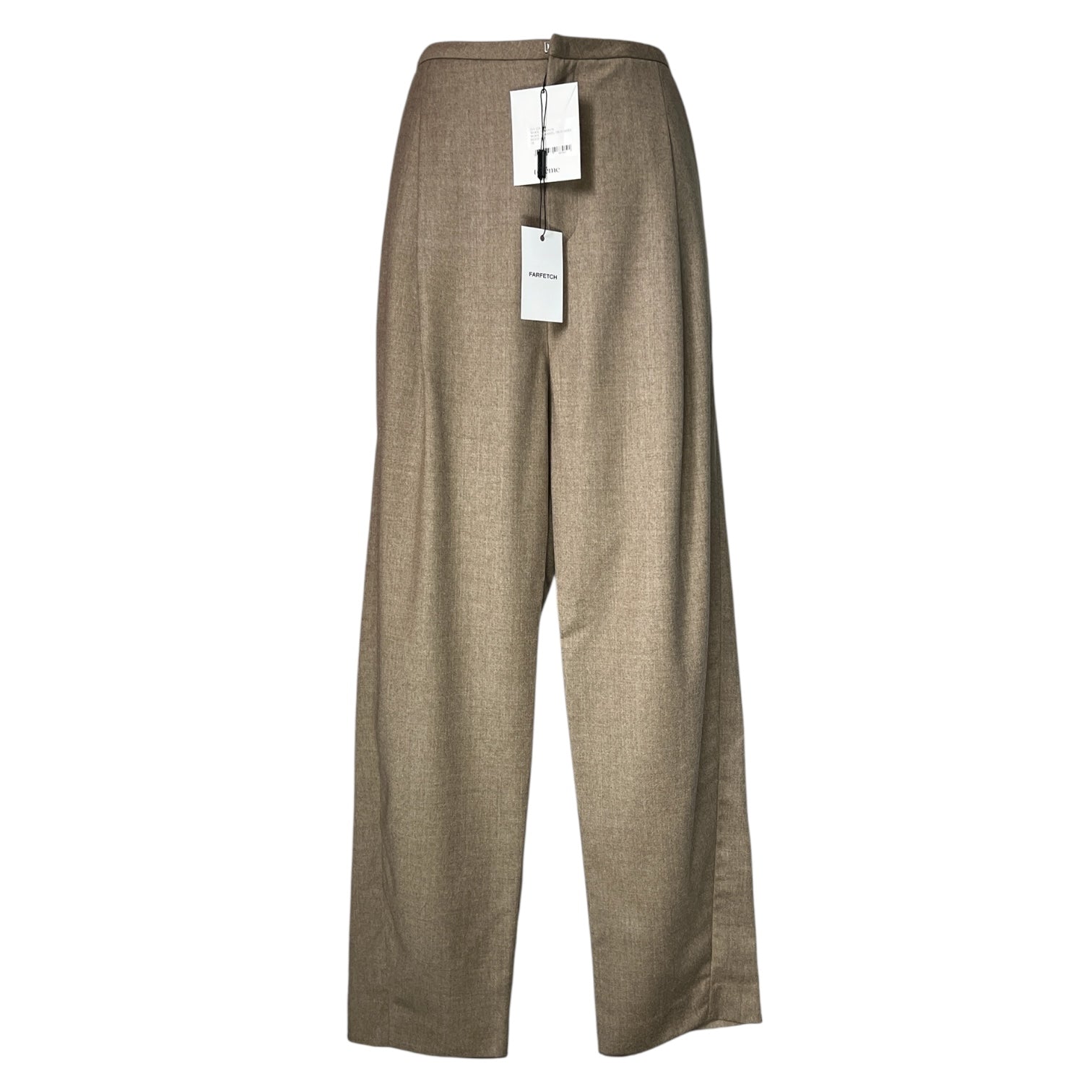 Totême Wool Flannel Pleated Trousers – EU38 – pre-loved