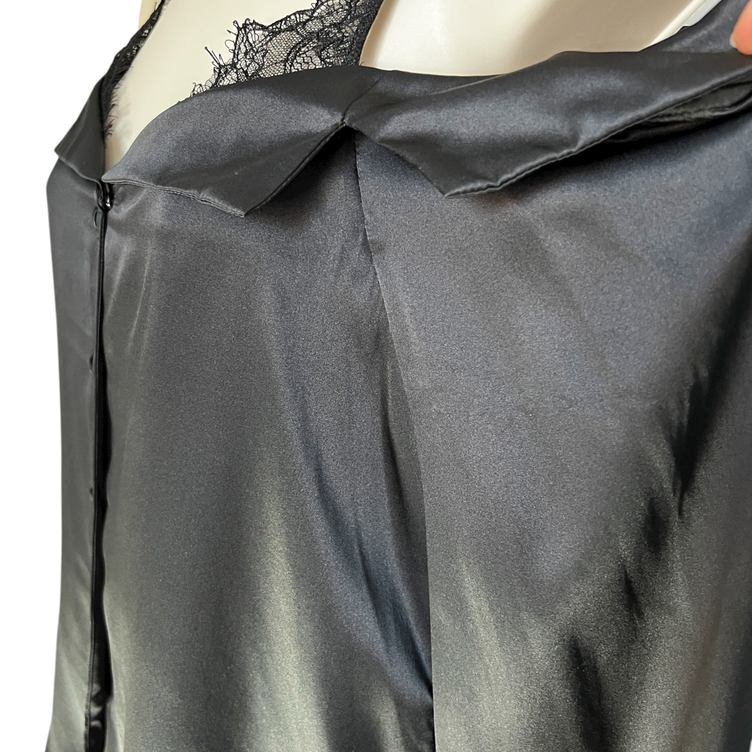 Jonathan Simkhai Caylee Silk Lace Plissé Off-Shoulder Blouse – XS