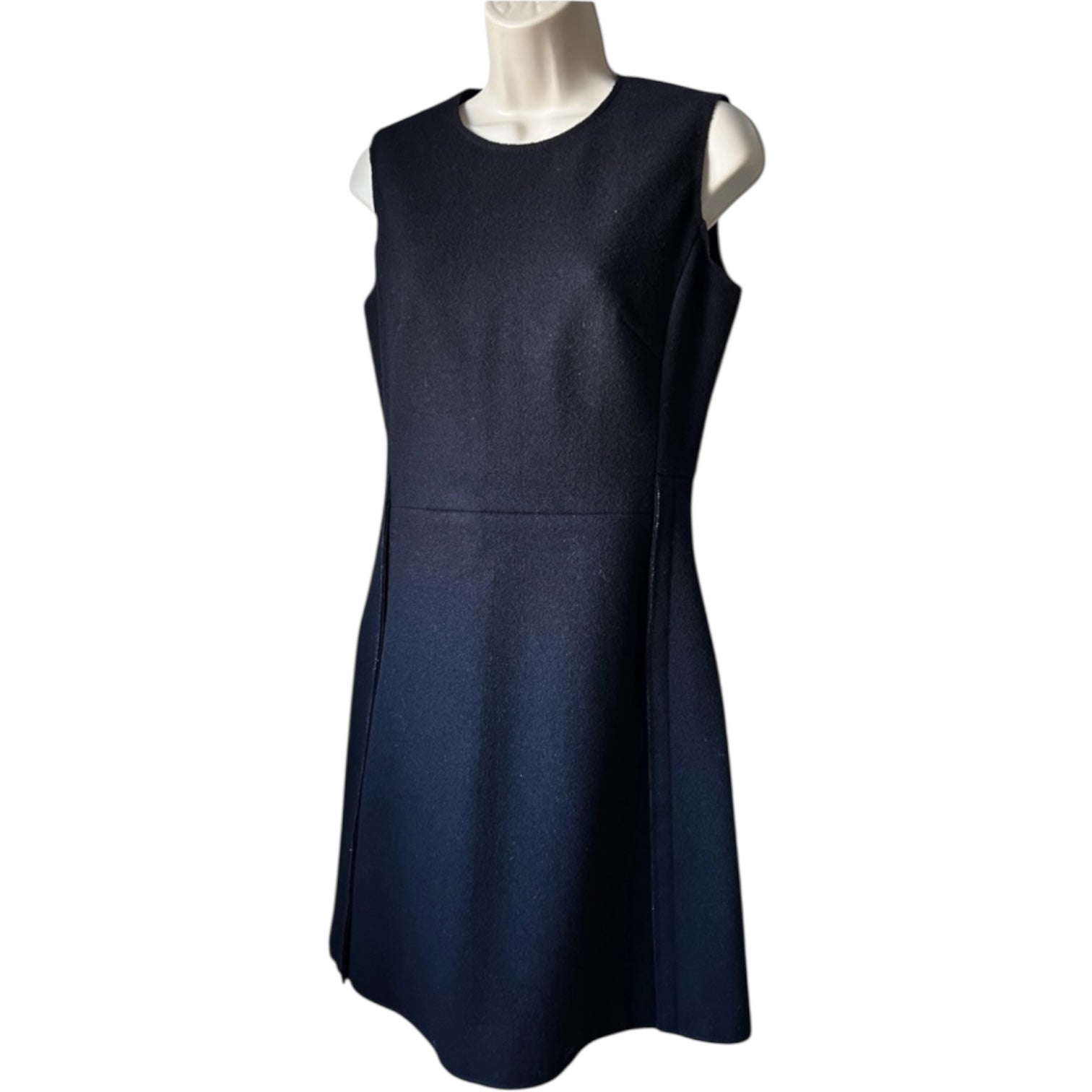 Victoria Beckham Wool Sleeveless Mini Dress – UK10 – pre-loved