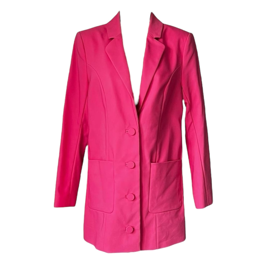 GRLFRND Jeane Tailored Cotton Suit Jacket Blazer – S